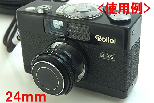 ローライ35用メタルレンズキャップ 24mm テッサー rollei 35【ノーブランド品】