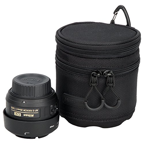 HAKUBA 交換レンズケース ハードボトム02 レンズケース 80-70 ブラック KLC-HBM2-8070