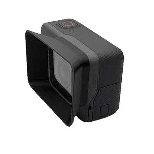 Kiowon レンズフード グレア防止 日よけ ブロックライト レンズ保護 レンズプロテクター GoPro Hero 5/6/7Black 対応 (小さい)