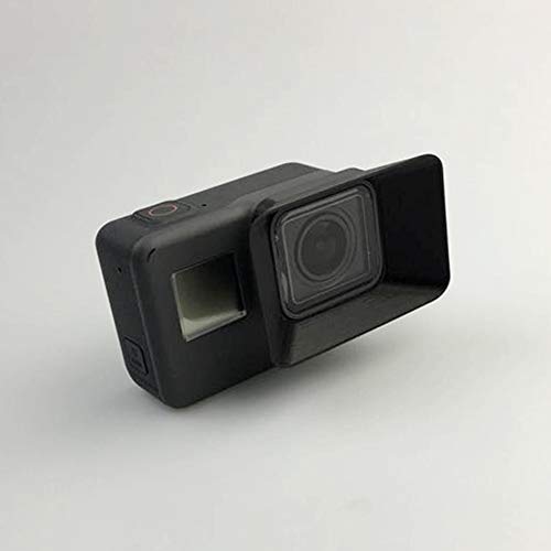 Kiowon レンズフード グレア防止 日よけ ブロックライト レンズ保護 レンズプロテクター GoPro Hero 5/6/7Black 対応 (小さい)