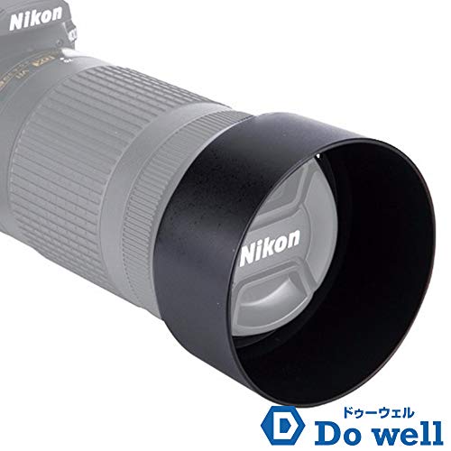 Do well ニコン Nikon レンズフード 保護フィルター HB-N106 HB-77 互換 4点セット D3400 D5600 D5300 適合