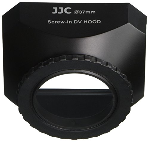 JJC DV37 37ミリレンズフード デジタルビデオDVカメラ用キャップ付き