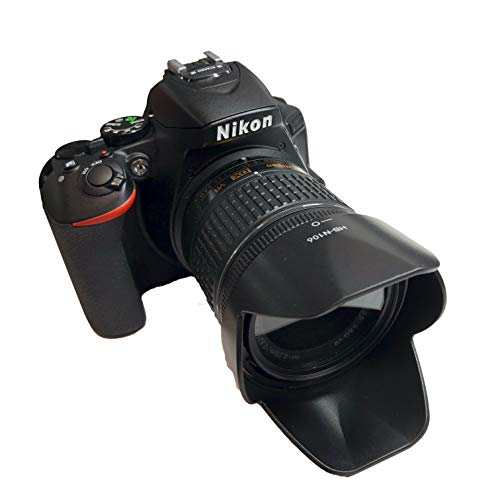 Nikon ニコン D3400 D3500 D5300 D5600 ダブルズームキット 適合 レンズフード 2点セット [ HB-N106 ] [ HB-77 ] 一眼レフカメラ用