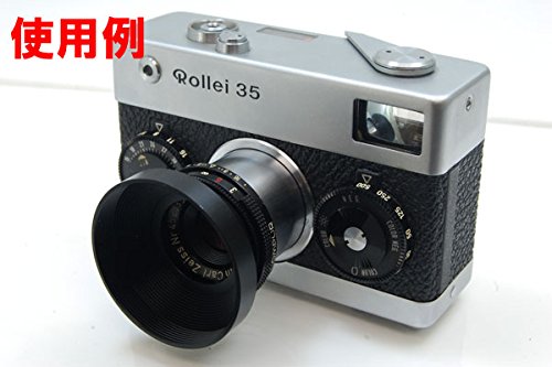 ローライ35用メタルレンズフード 24mm テッサー　rollei 35 【ノーブランド品】