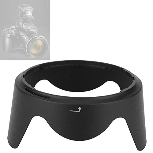 レンズフード HB-35 カメラレンズフードシェード 高品質プラスチック 高シェーディング ニコンAF-S DX 18-200mm f / 3.5-5.6G ED VR用