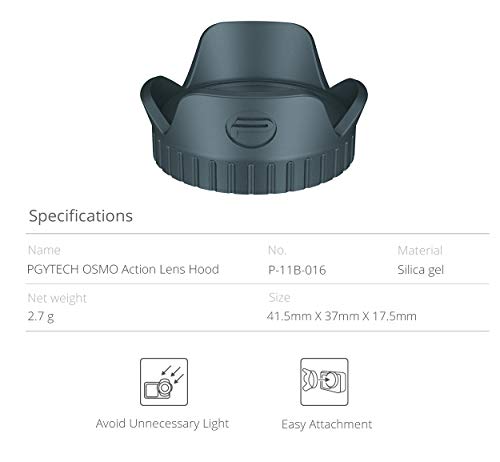 Honbobo DJI OSMO Action対応レンズフード PGYTECH製品