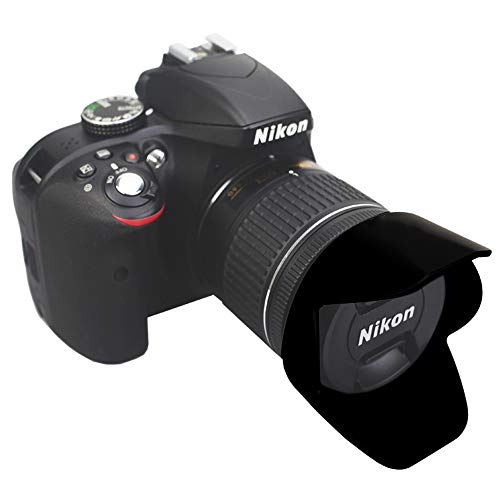 スリーフレンズ Nikon 互換 レンズフード & フィルター 4点セット HB-N106 HB-77 55mm 58mm 【 D3400 D5600 D5300 対応 】