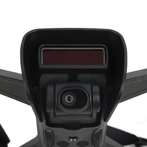 Sunnylife DJI Spark 飛行時用 ジンバル・カメラ・3Dセンサー保護 レンズフード (ブラック)