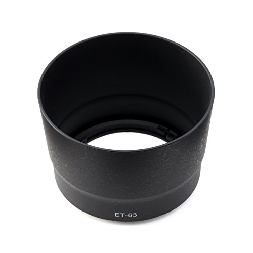 Canon EOS Kiss EOS Kiss X7i・ダブルズームキット 同梱レンズ用 レンズフード2点セット (EW-63C&ET-63)互換品