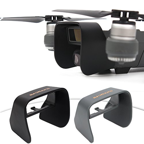 Sunnylife DJI Spark 飛行時用 ジンバル・カメラ・3Dセンサー保護 レンズフード (ブラック)