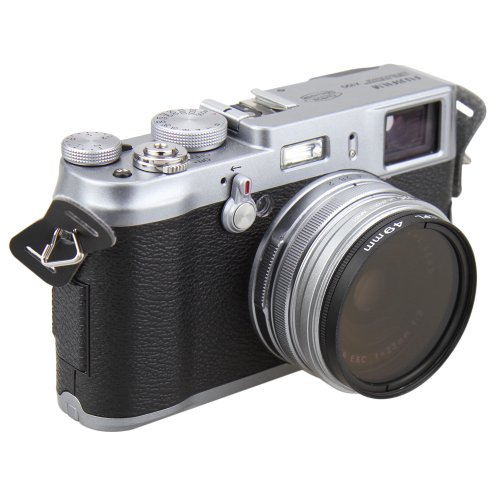 JJC製 金属製 富士フィルムFUJIFILM FinePix X100 専用 レンズフード LH-X100 互換品