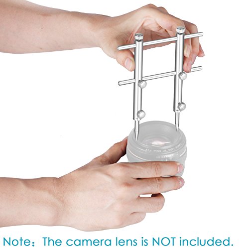 Neewer カメラレンズ修理 メンテナンス用工具キット 内容：10-100mmかに目レンチ+チップ3点+ネジ6点+六角レンチ2点 Canon Nikon Sony Olympus DSLRカメラに対応