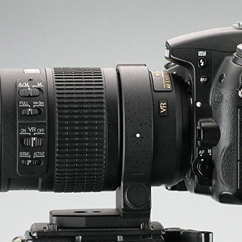 DSLRKIT リング式三脚座 ニコン互換品 Nikon AF-S NIKKOR 70-200mm f/4G ED VR, Nikon AF-S NIKKOR 300mm f/4E PF ED VR