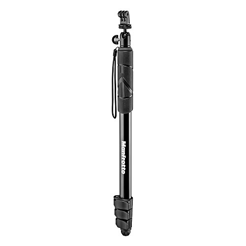 Manfrotto 一脚兼マルチポール COMPACT Xtreme ボール雲台 Goproアダプター付属 MPCOMPACT-BK