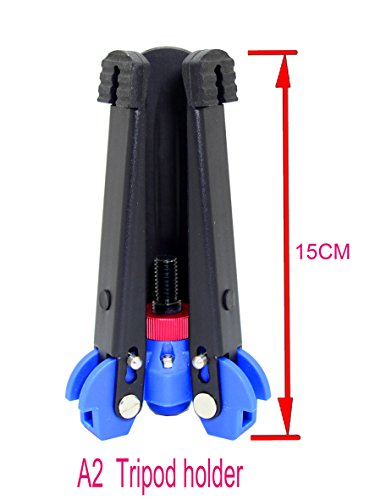 Koolehaoda プロフェッショナルカメラ アルミニウム 一脚 フルードビデオ雲台 との ユニバーサル三脚 最大高さ：64