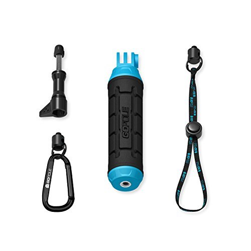 GoPole Grenade Grip Action Camera Accessory - Black and Blue, 6.3 Inch