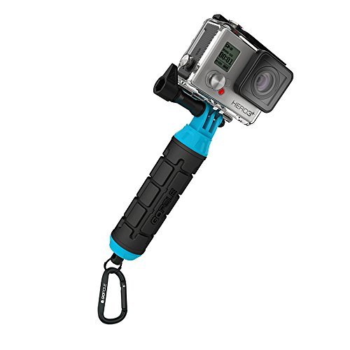 GoPole Grenade Grip Action Camera Accessory - Black and Blue, 6.3 Inch