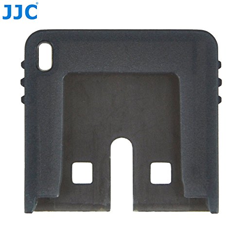 JJC コネクター保護キャップ Sony マルチインターフェースシュー (MI Shoe) 保護 HVL-F60RM HVL-F45RM フラッシュ適用 ECM-XYST1M ECM-W1M ステレオマイクロホン適用 2個入 ブラック