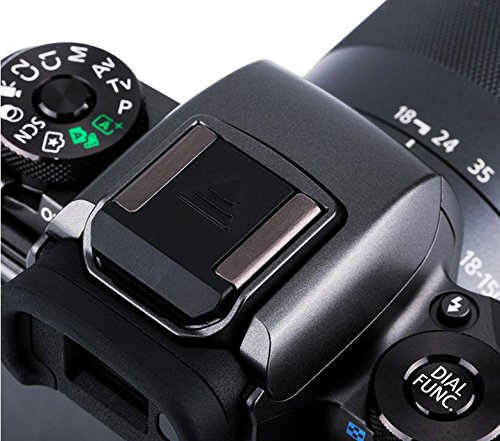 Gotor® ホットシューカバー EOS 80D 70D 5D3 M5 M6 M3 対応交換用 一眼レフカメラアクセサリー 保護用 (ブラック)