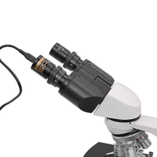 SWIFT 顕微鏡デジタル接眼レンズ 電子アイピース 生物顕微鏡対応 130万画素 1.3MP HD USB2.0 カメラ EP1