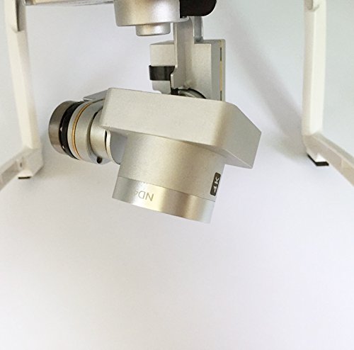 Anbee DJI Phantom 3カメラ用の中性密度 減光・ND4 フィルター (DJI Phantom 3 Professional & Advancedに対応)