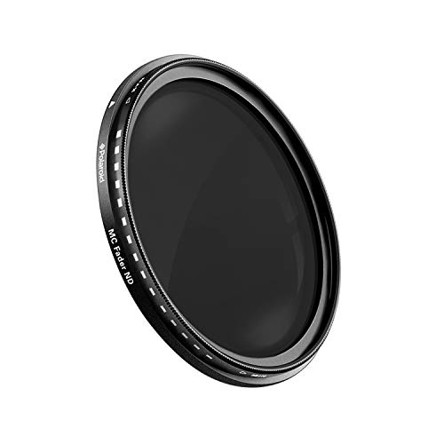 ポラロイド 62mm マルチコーテイング , 可変式 ND (減光)フィルター(ND3, ND6, ND9, ND16, ND32, ND400)