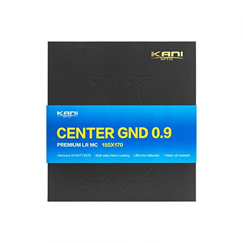 【KANI】角型フィルター カメラ用 NDフィルター Premium LR MC CENTER GND0.9 (170x150mm)