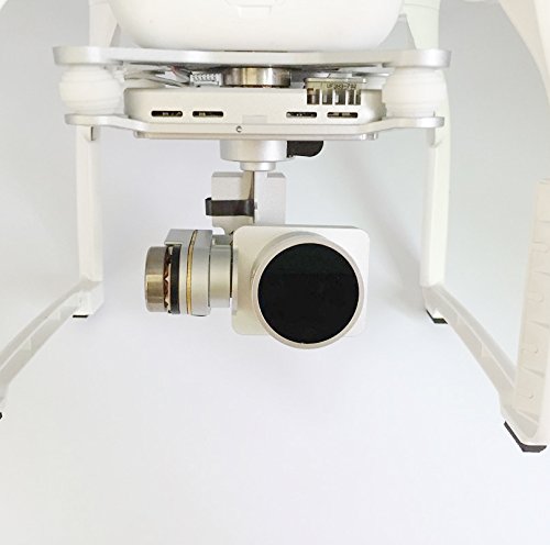 Anbee DJI Phantom 3カメラ用の中性密度 減光・ND4 フィルター (DJI Phantom 3 Professional & Advancedに対応)