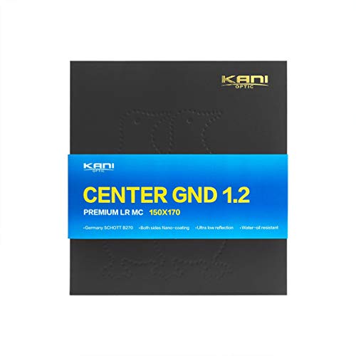 【KANI】角型フィルター カ メラ用 NDフィルター Premium LR MC CENTER GND1.2 (170x150mm)