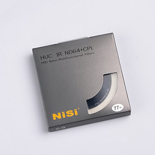 NiSi HUC PRO Nano IR ND64 + C-PLマルチフィルター 62mm