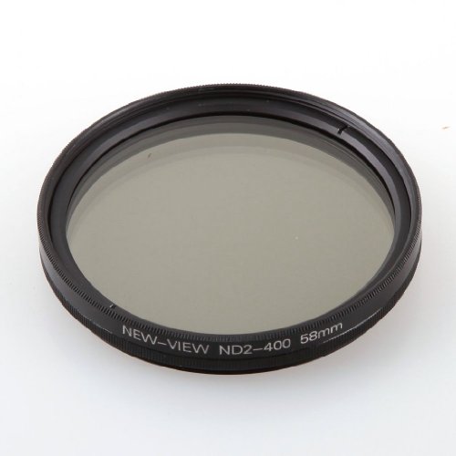 可変式 NDフィルター New-View Pro Fader ND 58mm [減光範囲 ND2~ND400]