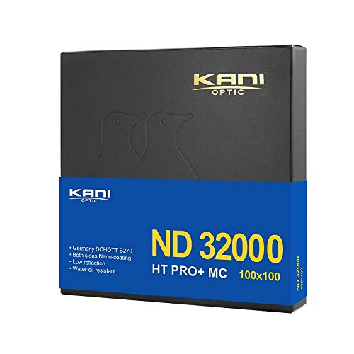 【KANI】NDフィルター 減光フィルター 角型フィルター HT PRO+ MC ND32000 (100x100mm)