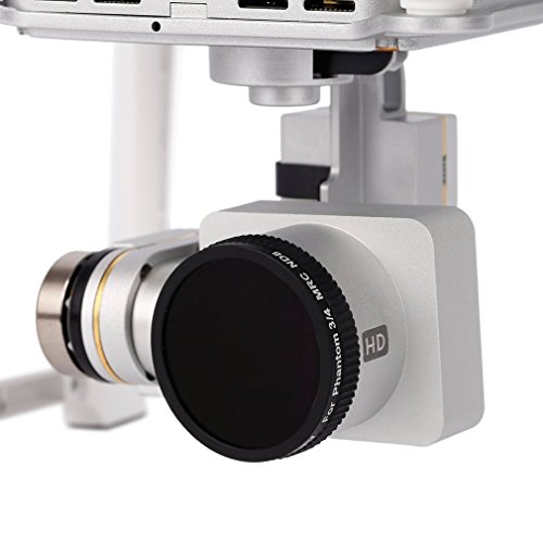 PENTAQ DJI Phantom 4 Phantom 3 用レンズ保護マルチフィルター レンズキット ND8 減光