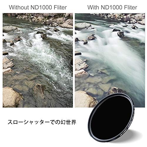 ND1000フィルター 82mm ND1000減光フィルターK&F Concept【メーカー直営店】