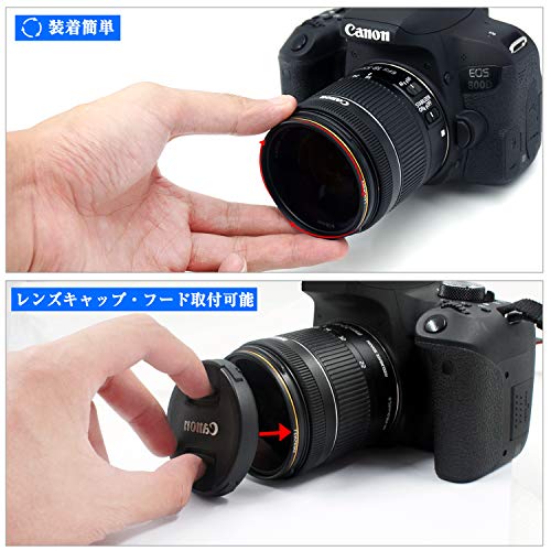 LENSKINS MRC ND64 減光フィルター レンズ保護フィルター 光量調整 薄型 Canon Nikon Sony対応 77mm