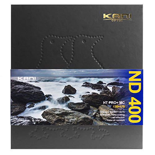 【KANI】カメラ 角型フィルター NDフィルター ND400 ( 170 x 170mm )