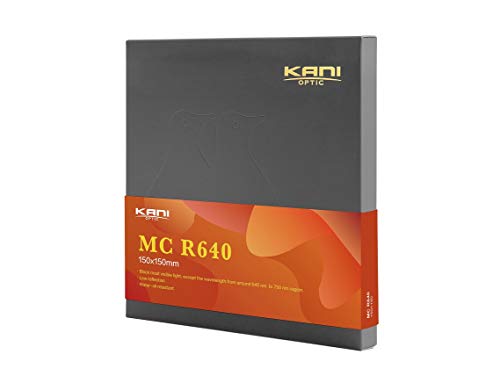 【KANI】星雲写真用 光害カット 角型フィルター MC R640 (150x150mm)