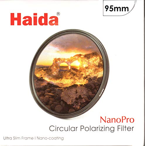 Haida C-PLフィルター ナノプロ C-POL フィルター 95mm HD3291 コントラスト強調 反射除去 光学ガラス使用 撥水・防汚ナノコーティング 【国内正規品】