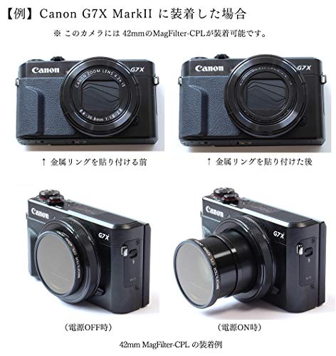 【コンパクト デジカメ用】 偏光 CPLフィルター 42mm Carry Speed MagFilter [国内正規品／日本語取説付／保証付] CPL 42mm