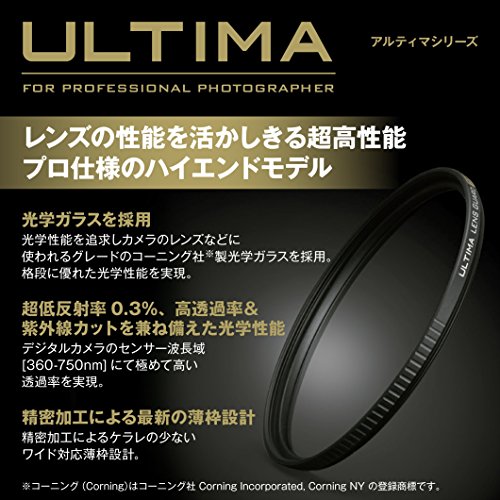 HAKUBA 58mm レンズフィルター ULTIMA 高透過率 薄枠 日本製 保護用 CF-UTLG58