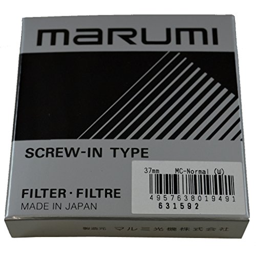 MARUMI レンズフィルター 37mm MC-N V37mm シルバー レンズ保護 ビデオカメラ用