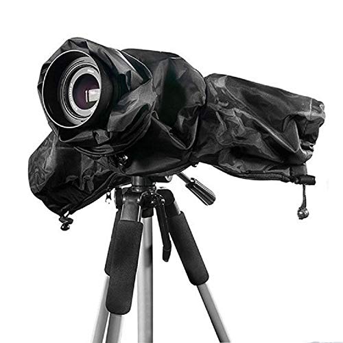 Andoer カメラレインカバー コートバッグ プロテクター 防水 防塵 Canon Nikon DSLRカメラ用 超長レンズ対応 二段階式 軽量薄柔らかな素材 フレキシブル 防水防塵 簡単操作 カメラ 一眼レフ用
