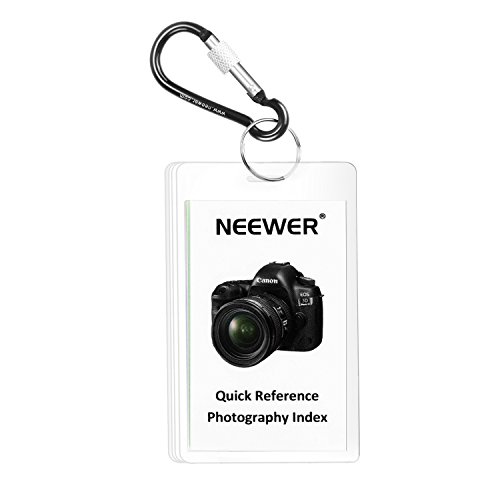 Neewer チップカードセット-撮影ガイド　Canon Rebel T2 T2i T3 T3i T4 T4i T5 T5i T6 T6i T6s 6D 7D 50D 60D 70D 80D 1000D SL1 EOS M M2 M3 M10 5D 1D 1Dx Mark I II III IV MK1 MK2 MK3 MK4 DSLRカメラ用