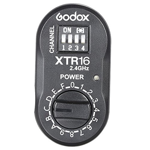 Godox XTR-16 2.4G ワイヤレス X-システム リモコン フラッシュ レシーバー X1C X1N XT-16 トランスミッター トリガー Wistro AD360/DE/QT/DP/QS/GS/GT シリーズ用