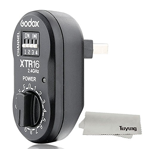 Godox XTR-16 受信機 ワイヤレス 2.4G X-システム リモコン フラッシュ レシーバー X1C X1N XT-16 Wistro AD360/DE/QT/DP/QS/GS/GT シリーズ用