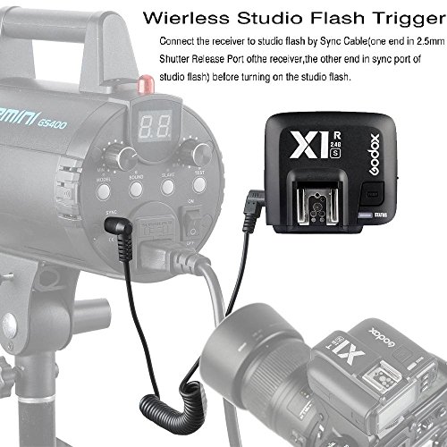 Godox X1R-S 受信機 2.4G TTLワイヤレスフラッシュトリガー sonyデジタル一眼レフカメラ用