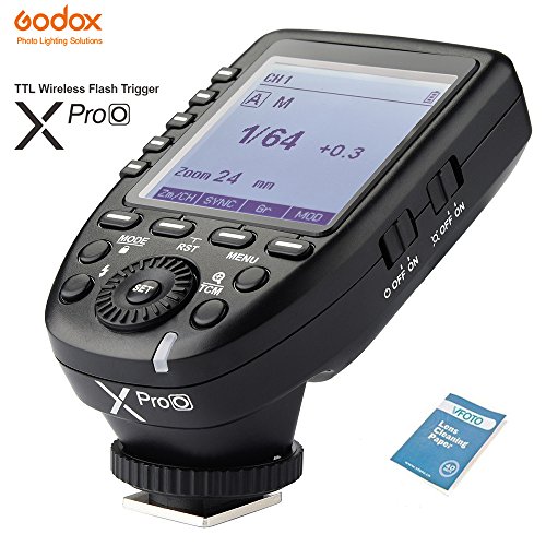 Godox Xpro-O 2.4G TTLワイヤレスフラッシュトリガー高速同期1/8000 Xシステム高速、オリンパスパナソニックカメラ用ビッグLCDスクリーントランスミッタ付き