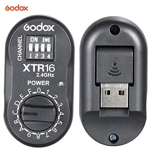 Godox XTR-16 2.4G ワイヤレス X-システム リモコン フラッシュ レシーバー X1C X1N XT-16 トランスミッター トリガー Wistro AD360/DE/QT/DP/QS/GS/GT シリーズ用