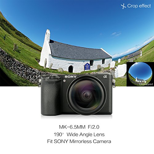 Meike F2.0 6.5mm 超広角高解像 非球面魚眼レンズ （手動でMF）Sony Eマウント用