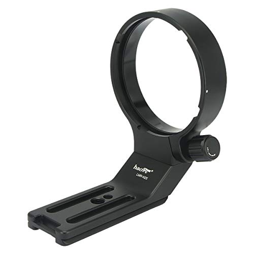 Haoge LMR-N25 レンズ交換用フットマウント リング式三脚座 for ニコン Nikon AF-S NIKKOR 200-500mm f/5.6E ED VR 超望遠ズームレンズ アルカスイスプレート雲台互換